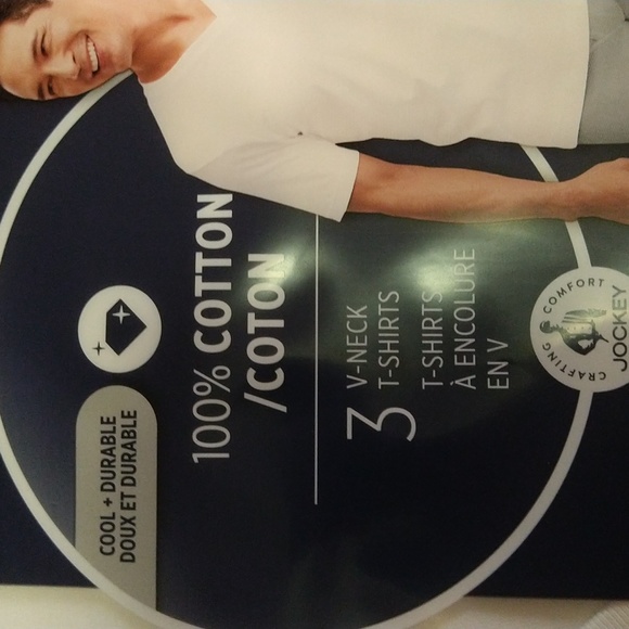 Size m Pack of 3 men's jockey classic cool durable stay Cool t-shirt - Picture 6 of 10